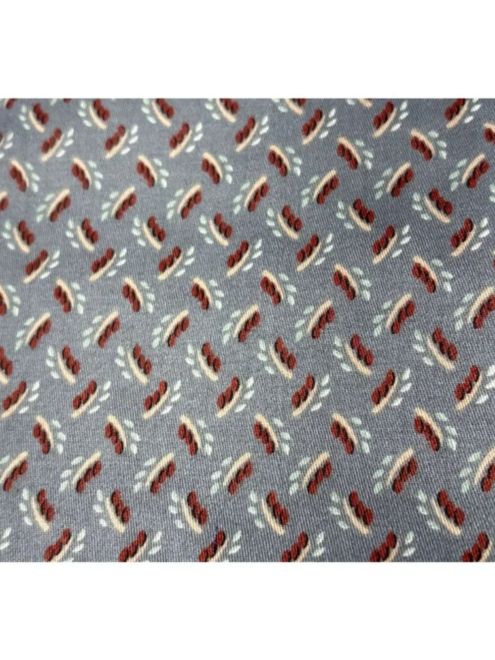 Drapery Kenmill Vat Screen Fabric Grey Floral 1/2 yard x 54